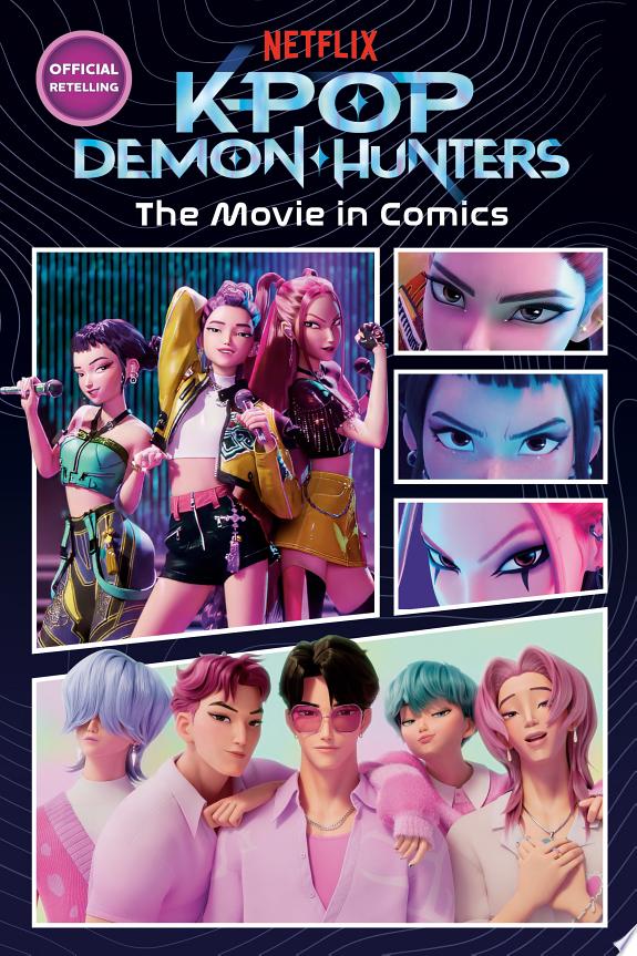 Kpop Demon Hunters: The Movie in Comics cover