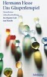 Das Glasperlenspiel cover