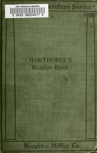 A Wonder Book for Girls and Boys cover