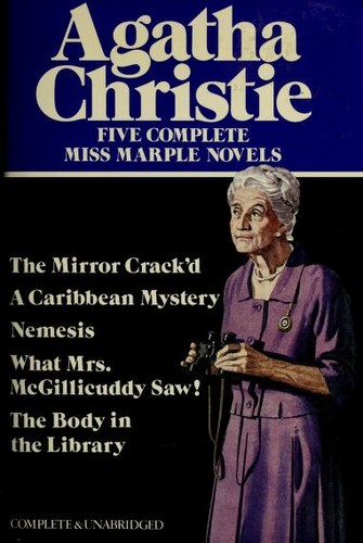 Five Miss Marple mysteries cover