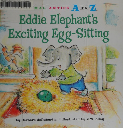 Eddie Elephant's exciting egg-sitting cover