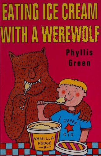 Eating ice cream with a werewolf cover