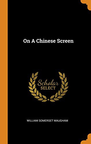 On a Chinese screen cover