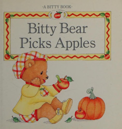 Bitty Bear picks apples cover