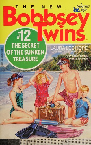 The SECRET OF THE SUNKEN TREASURE NEW BOBBSEY TWINS #12 cover