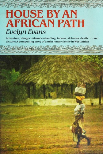 House by an African path cover