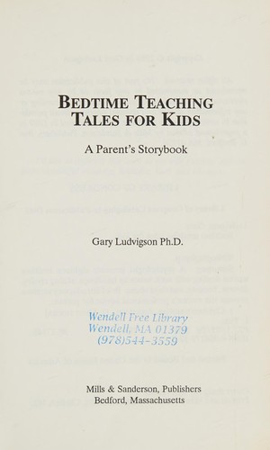 Bedtime teaching tales for kids cover