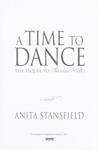 A Time to Dance cover