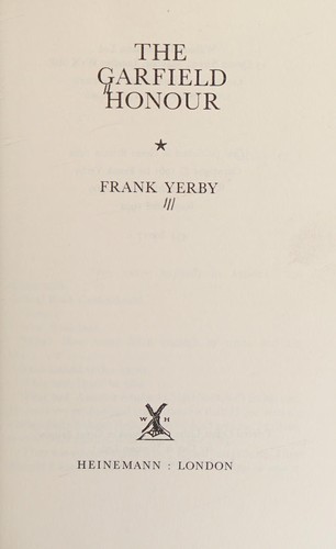 The Garfield honour cover