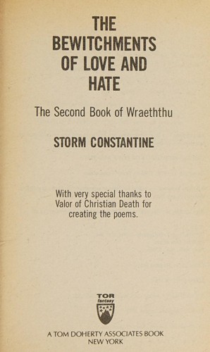 Bewitchments of Love and Hate cover