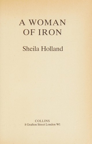 A woman of iron cover