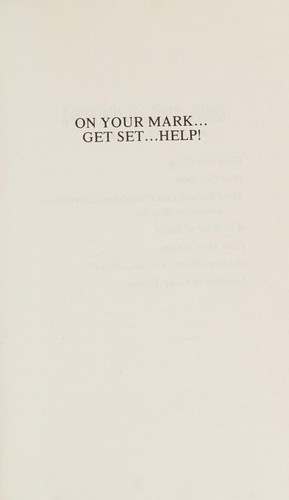 On Your Mark...Get Set...Help (Tumtwit Ser.) cover