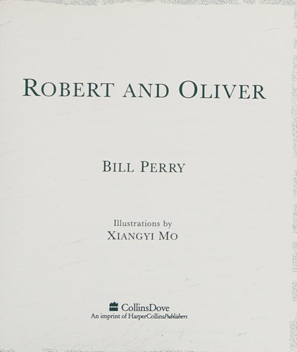 Robert and Oliver cover