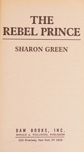 The Rebel Prince cover
