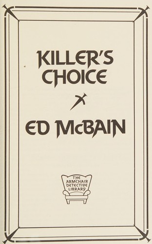 Killer's Choice cover