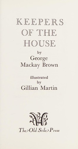 Keepers of the house cover