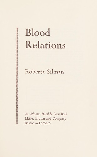 Blood relations cover