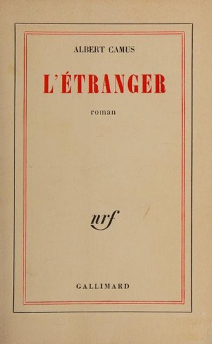 L’étranger cover