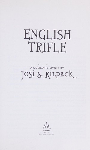 English trifle cover