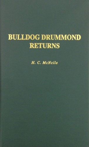 Bulldog Drummond returns cover