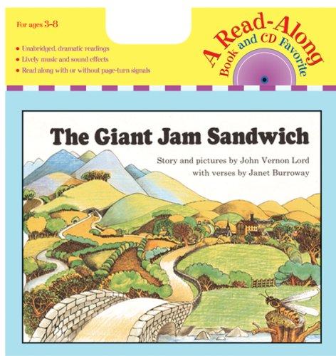 The Giant Jam Sandwich Book and CD (Read-Along Books) cover