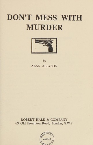 Don't mess with murder cover