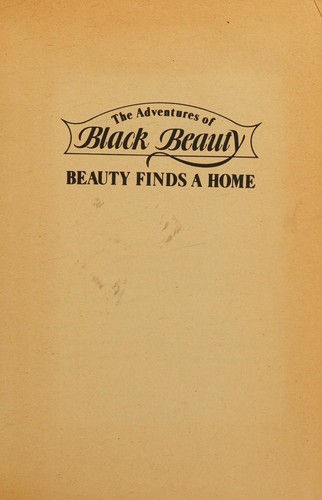 The adventures of Black Beauty, Beauty finds a home cover