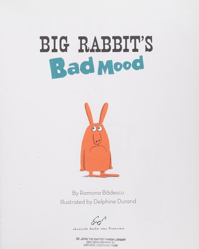 Big Rabbit's bad mood cover
