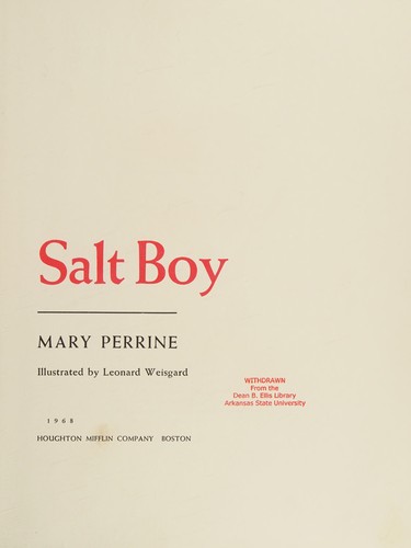 Salt Boy cover
