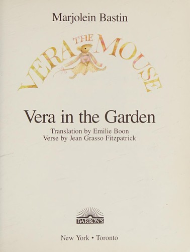 Vera in the garden cover