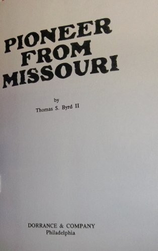Pioneer from Missouri cover