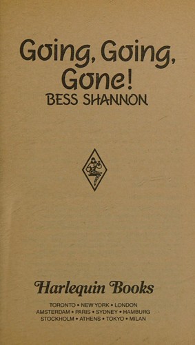 Going, Going, Gone! cover