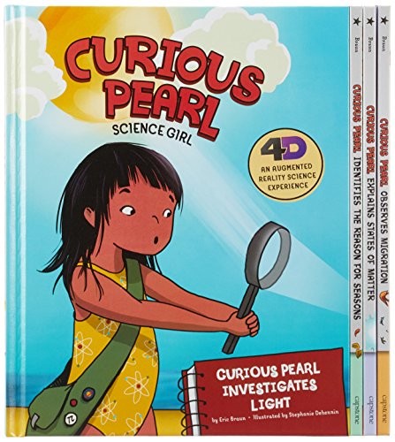 Curious Pearl, Science Girl 4D cover