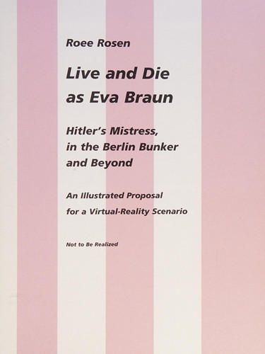 Live and die as Eva Braun cover