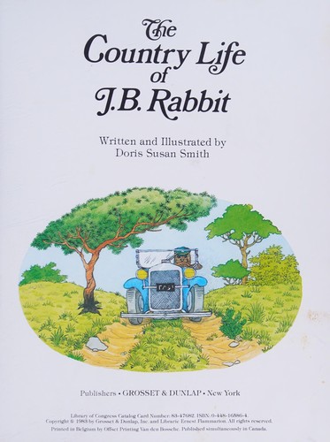 The country life of J.B. Rabbit cover