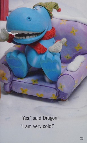 Dragon's snowy day cover