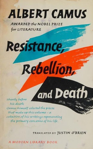 Resistance, Rebellion and Death cover