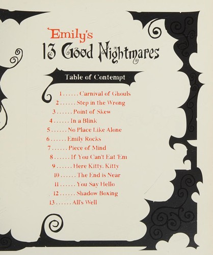 Emily's good nightmares cover