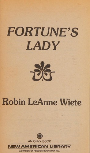 Fortune's Lady cover