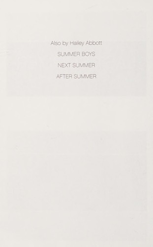 Last summer cover