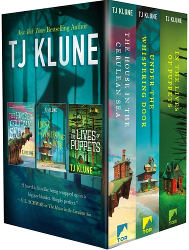 The House in the Cerulean Sea / Under the Whispering Door / in the Lives of Puppets cover