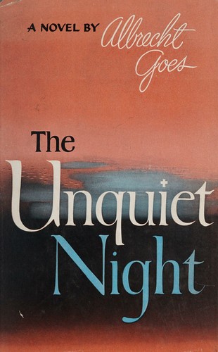 Unquiet night cover