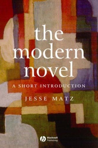 The modern novel cover