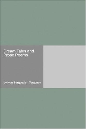 Dream Tales and Prose Poems cover