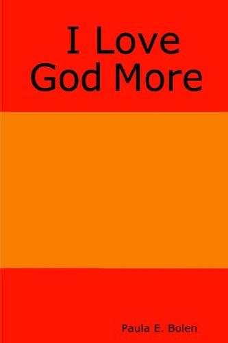 I Love God More cover
