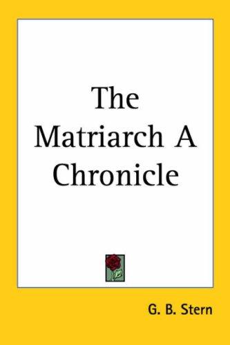 The Matriarch a Chronicle cover