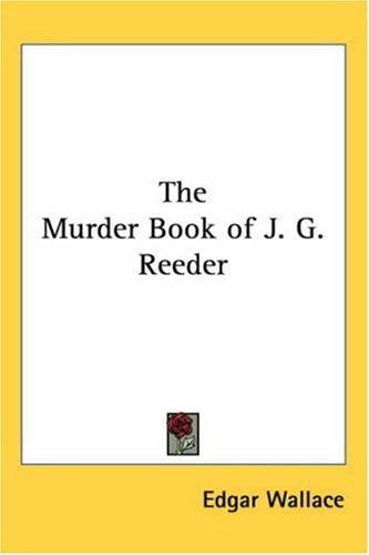 The Murder Book of J.G. Reeder cover