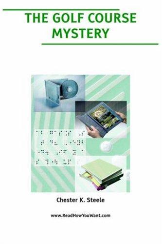 Golf Course Mystery, The cover
