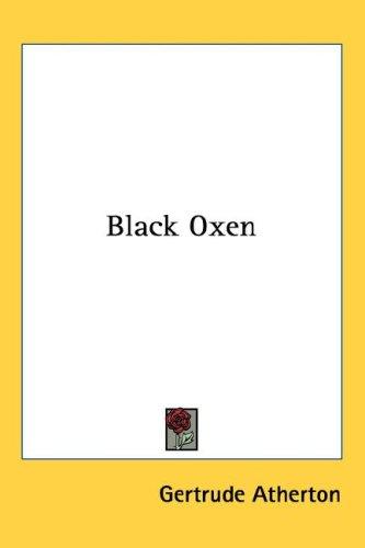 Black oxen cover