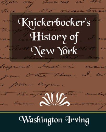 A history of New York cover